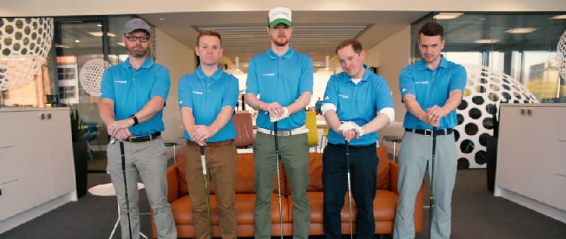 Golf Now - Videography at their Belfast Office