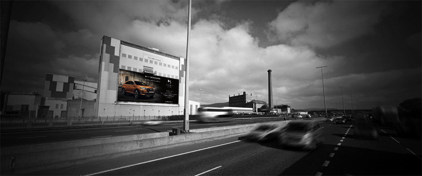 Citroen DS7 Crossback  - Outdoor Advertising Campaign