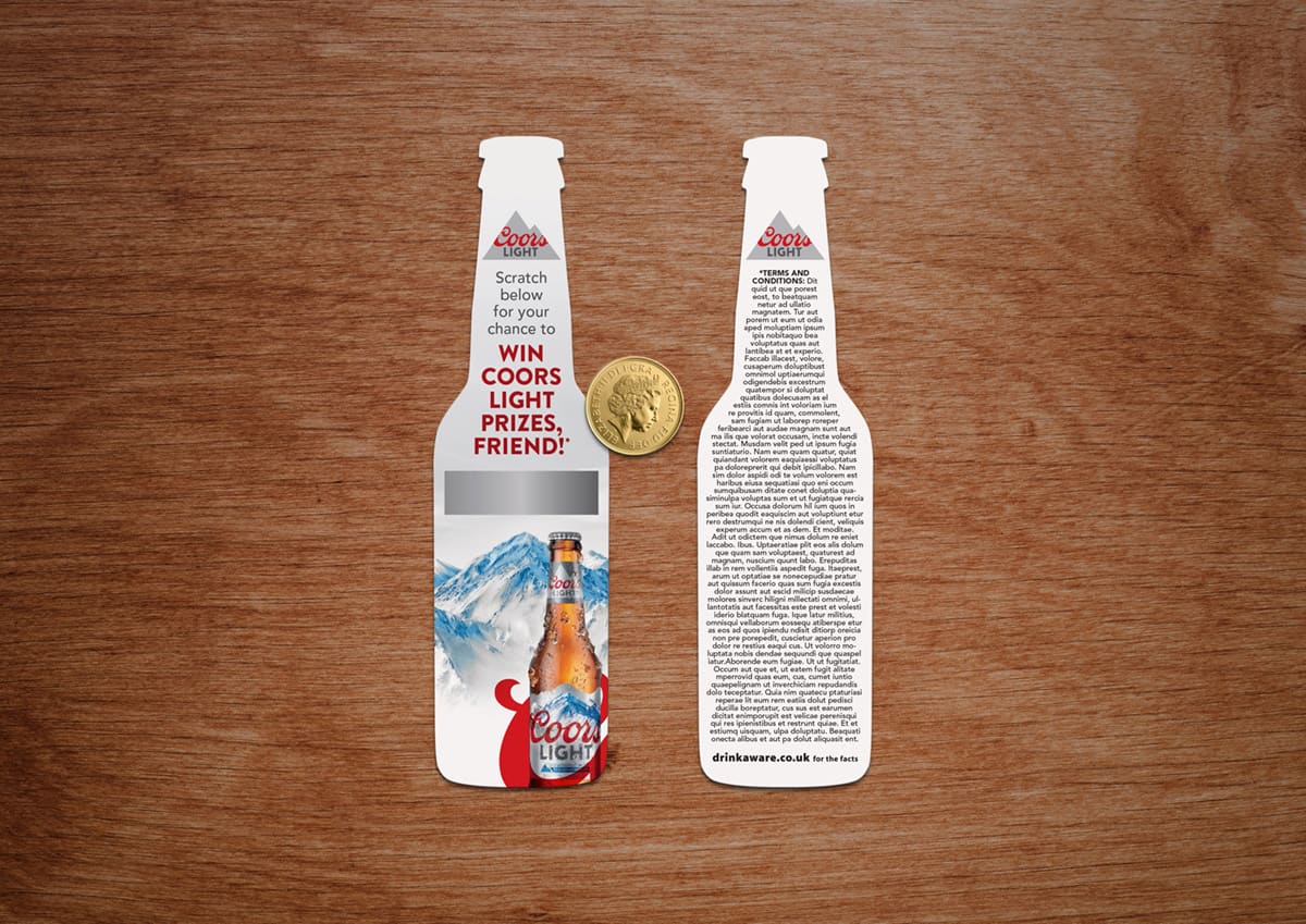 Coors Light Competitions - Scratchcard