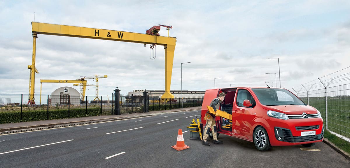 Citroën Dispatch - Harland & Wolff, Belfast Photo Shoot