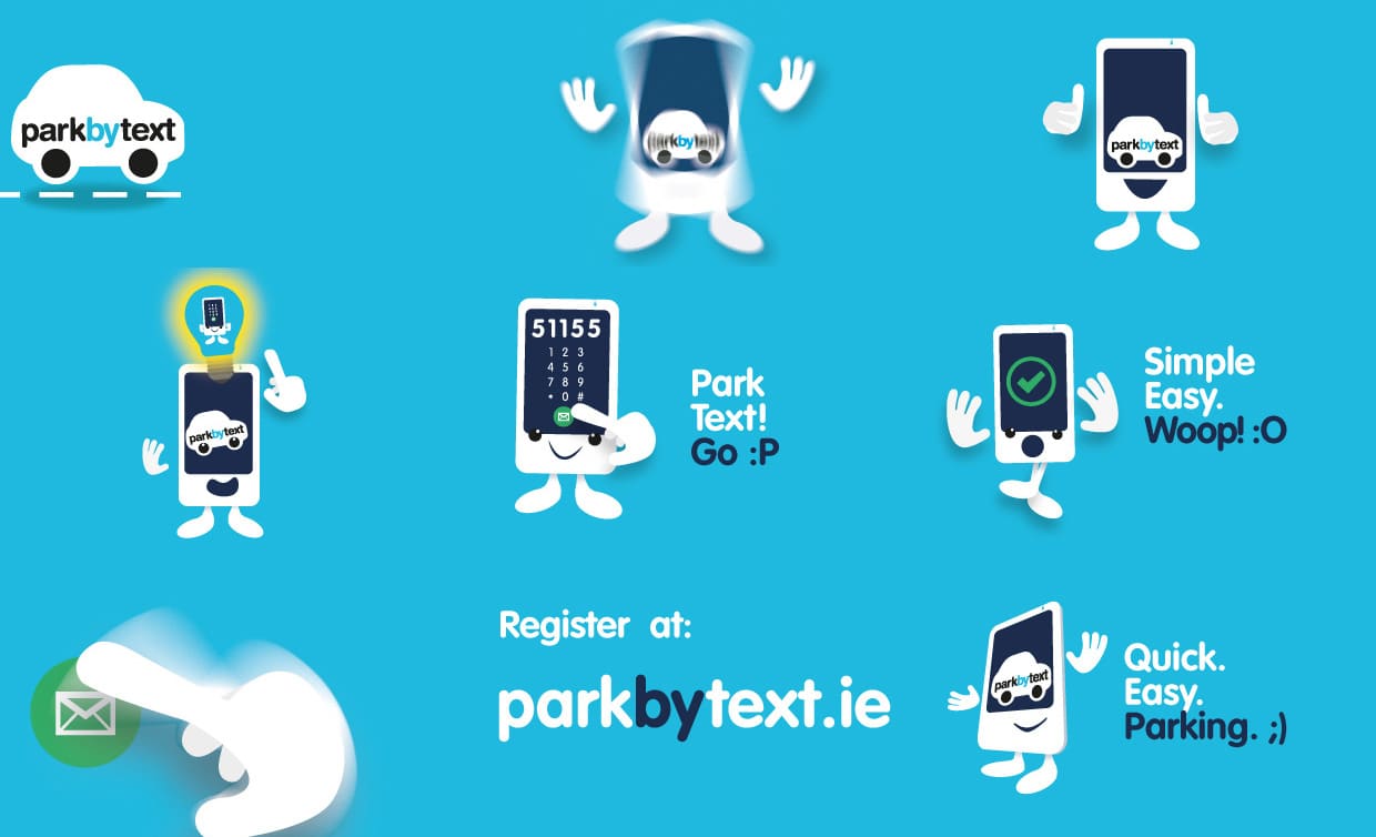 parkbytext - Brand Development & Logo design options