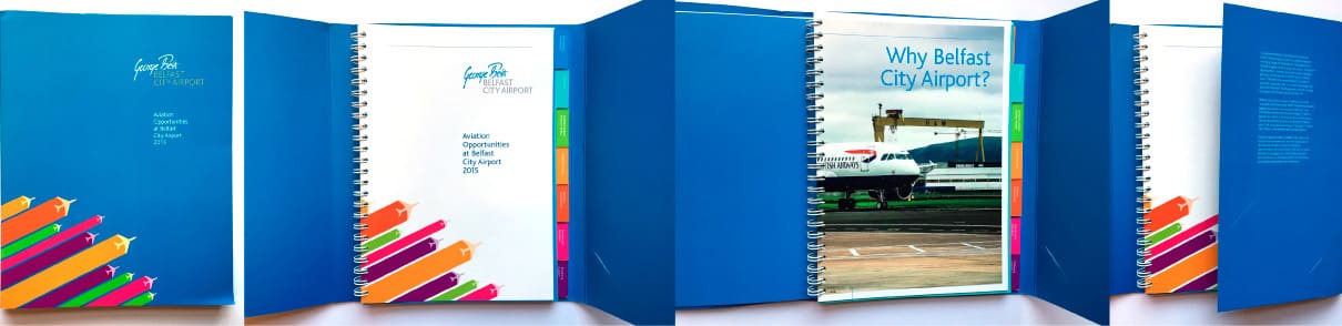 George Best Belfast City Airport Exhibition Stand