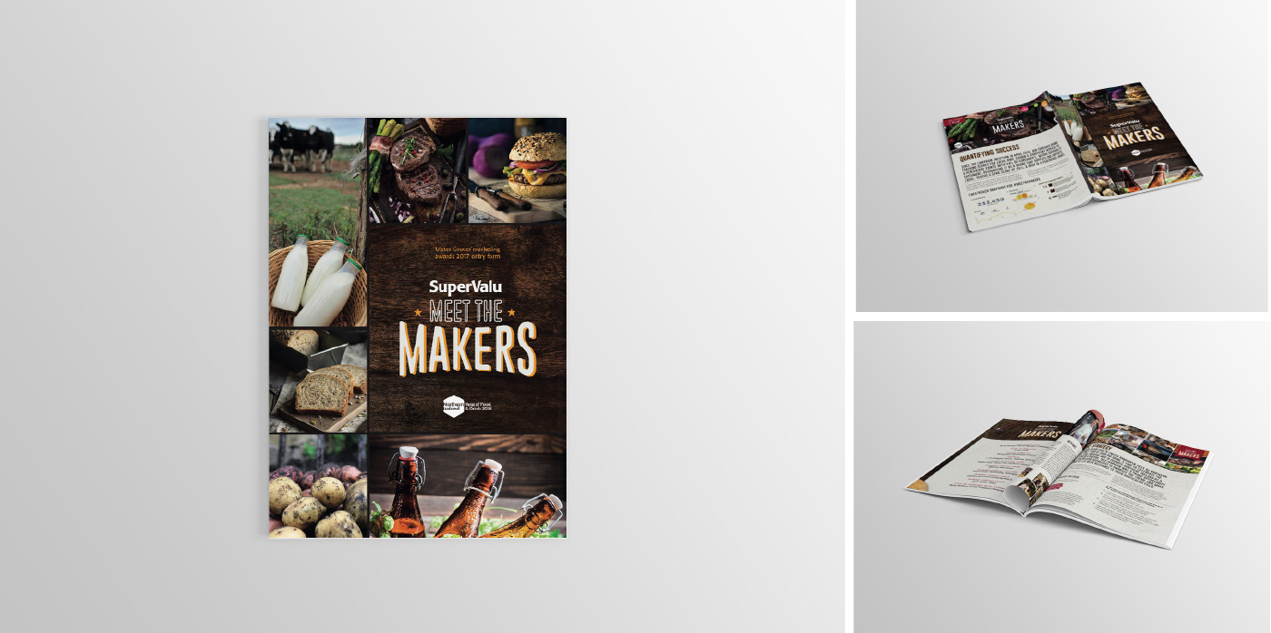 SuperValu Meet the Makers Campaign - Print Brochure Design