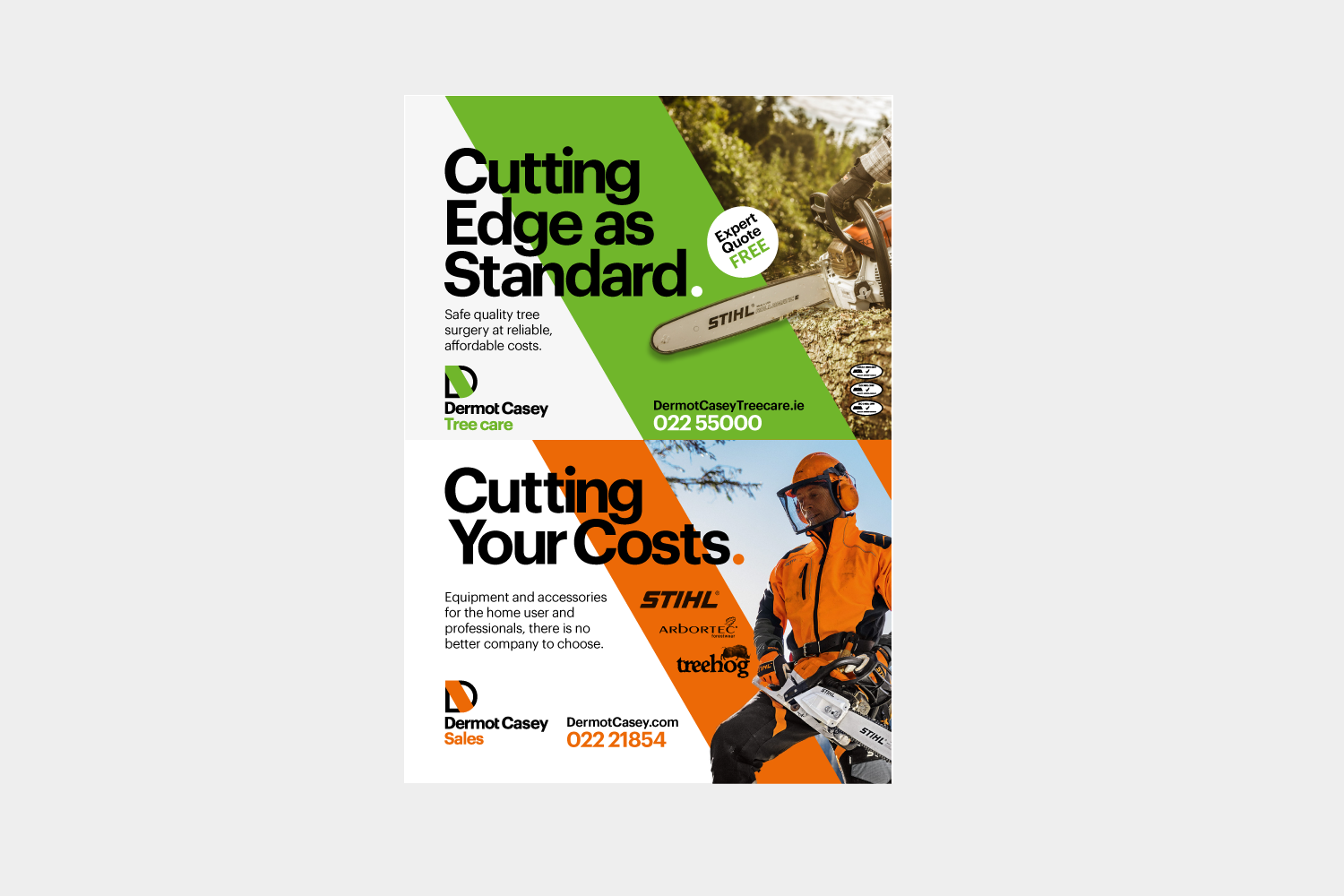 Dermot Casey - Brand Development & Print Design