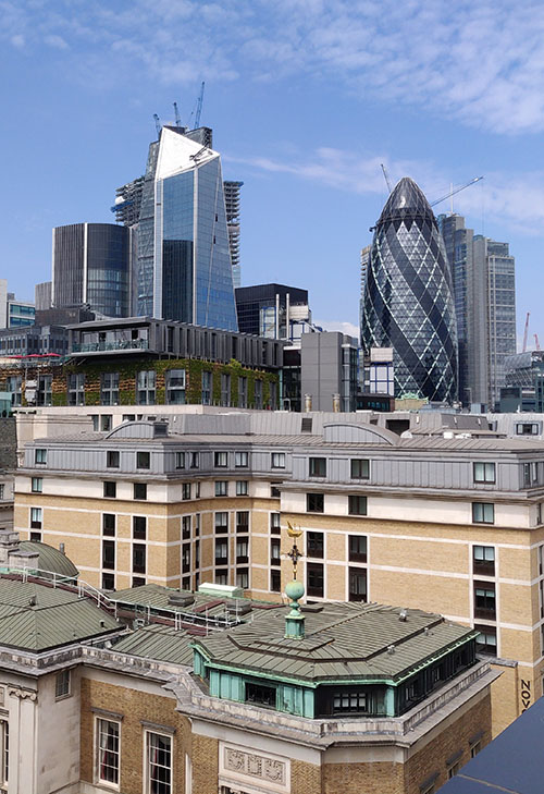 View from Meeting Room, CitizenM Hotel Tower of London, England