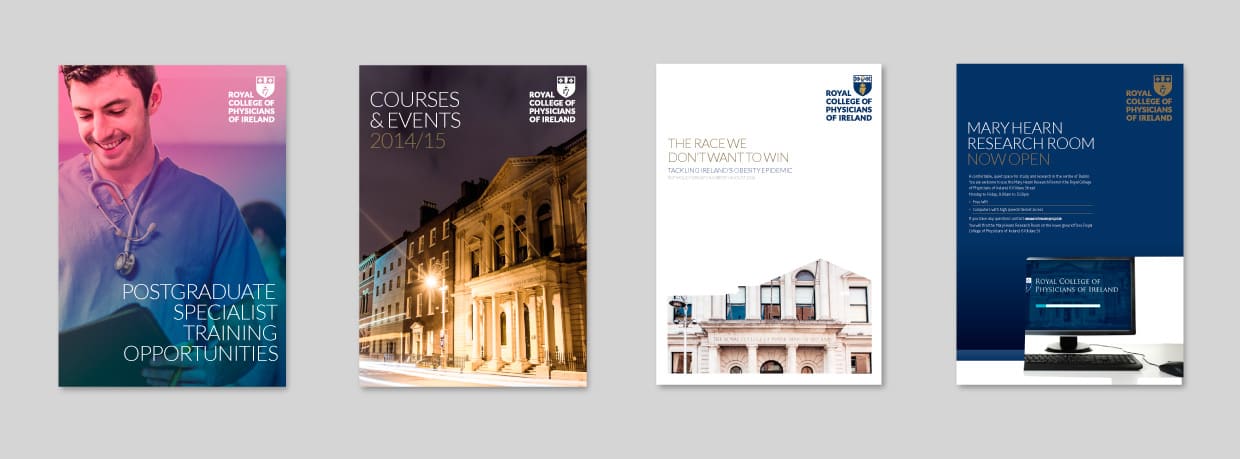 Royal College of Physicians of Ireland (RCPI) Print Brochure Design