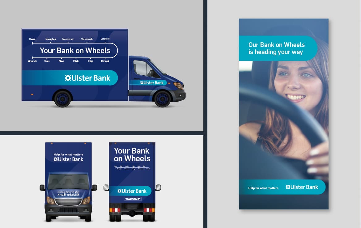 Van Design & Poster Design - Ulster Bank
