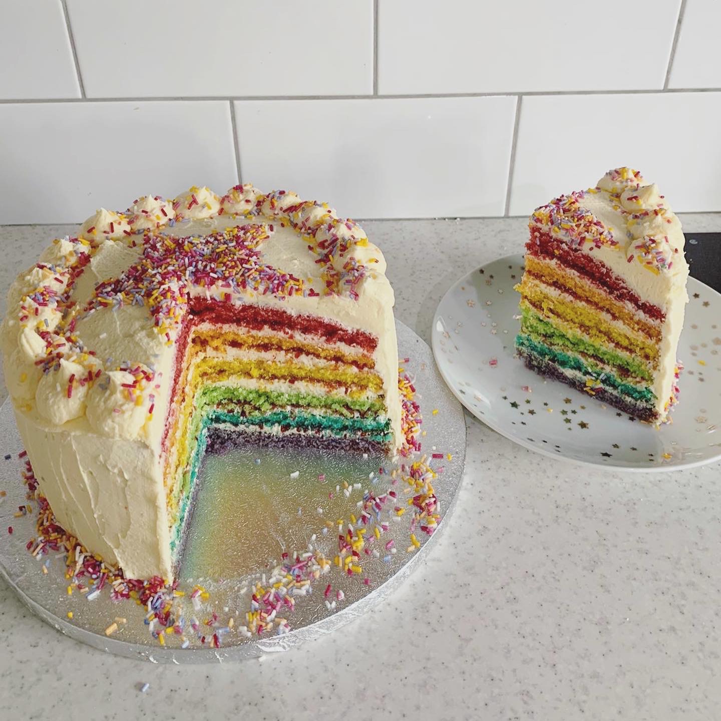 Rainbow Cake